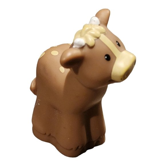 Fisher Price Little People Cow 2002 Deluxe Christmas Nativity Replacement - Picture 2 of 9